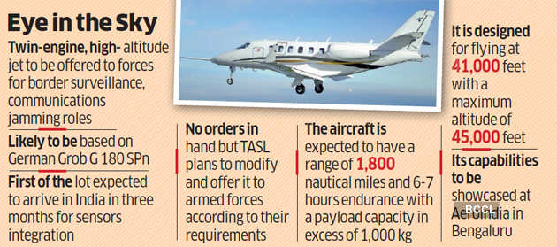 military aircraft: In a first, Tata to build military aircraft in India as it acquires IP rights - Times of India