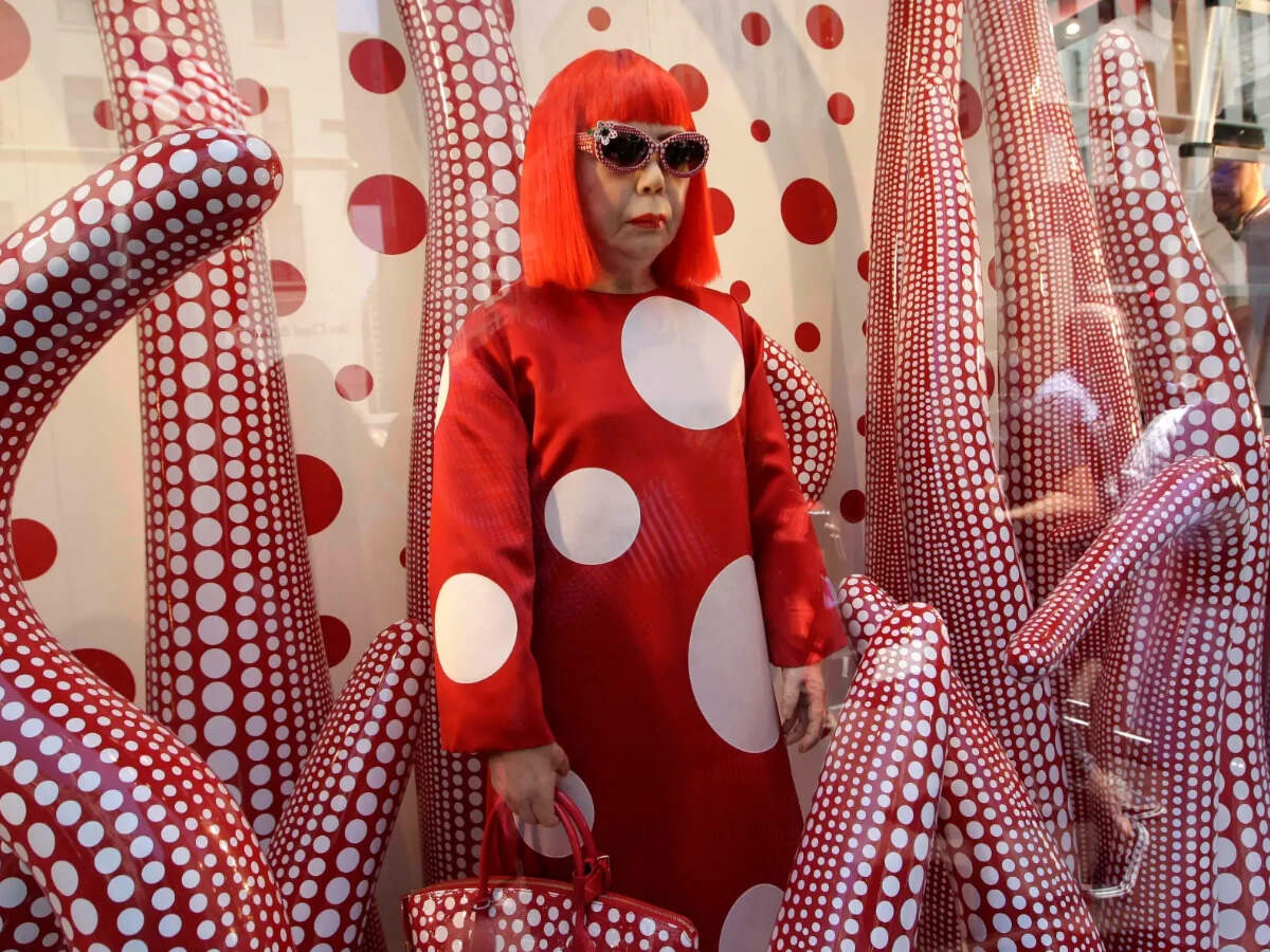 Japanese artist Yayoi Kusama, famous for her polka-dot art, dies at 97.