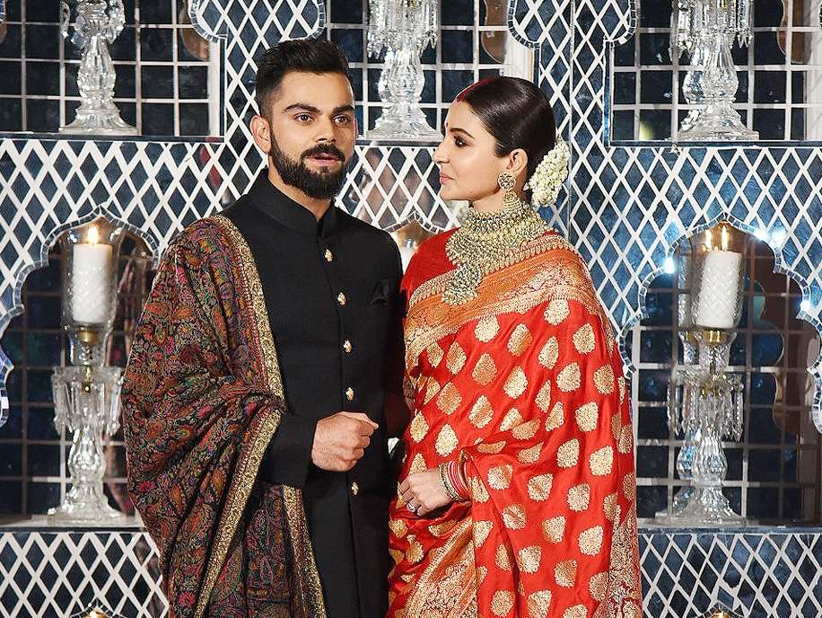 Virat Kohli: Photos: Virat Kohli-Anushka Sharma Delhi Reception