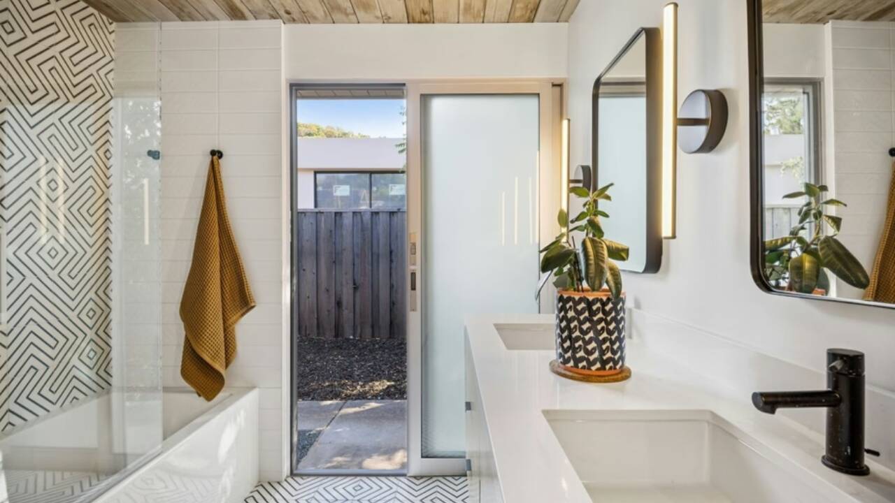 The bathroom