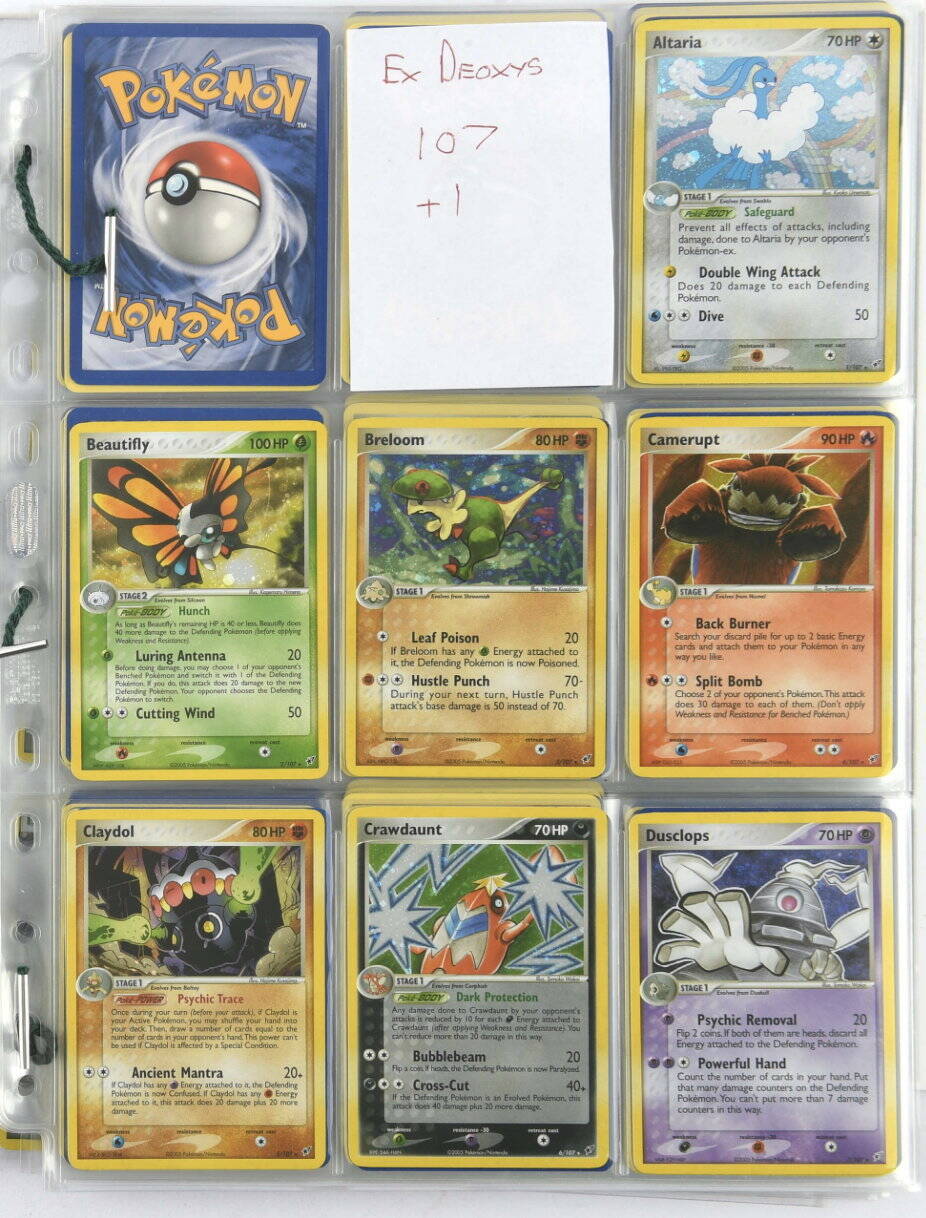 The collector bought some Pokemon card sets for as little as £300.