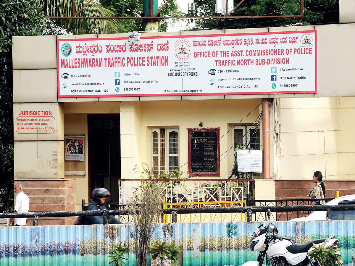 Malleshwaram Traffic Police Station Is Now A ‘massage Parlour