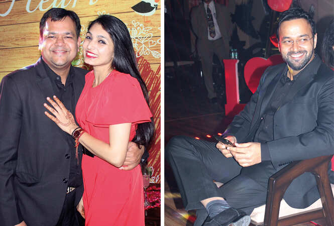 Amit and Surbhi Modi (R) Pratik(BCCL/ Arvind Kumar)