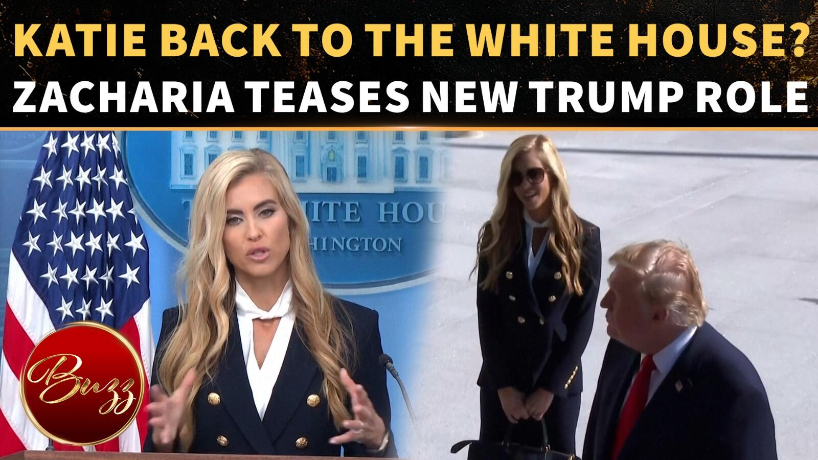 Katie Zacharia Eyes White House COMEBACK? Ex-Press Secretary's Trump Job Return Plans Revealed