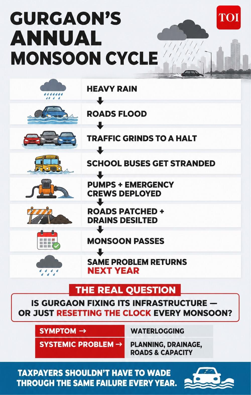 Annual monsoon cycle