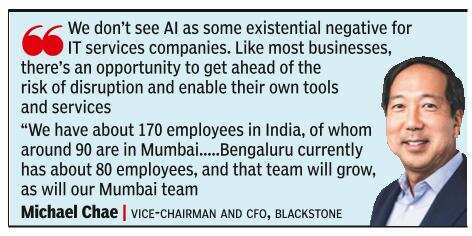 Blackstone’s GCC in Bengaluru anchors fresh $50bn India plan
