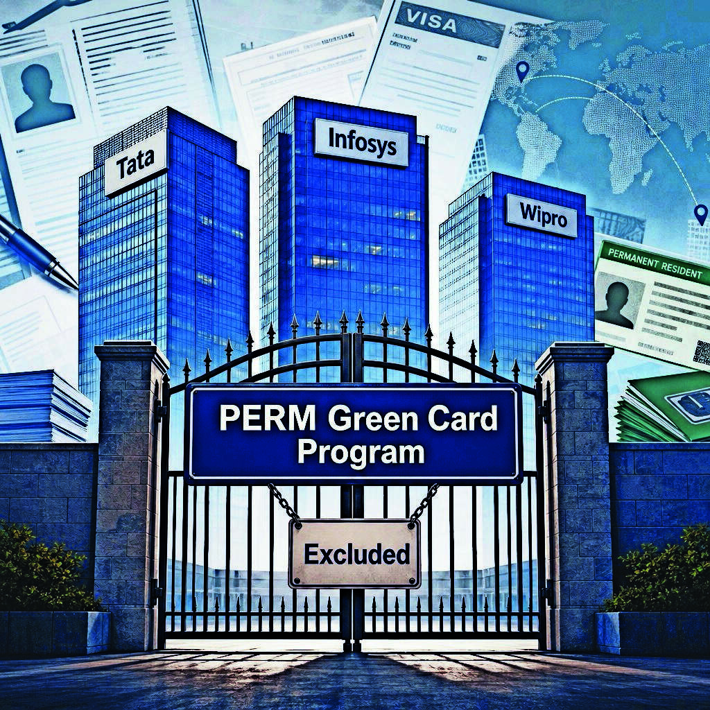 US PERM freeze: 8 tech giants blocked, India impact limited