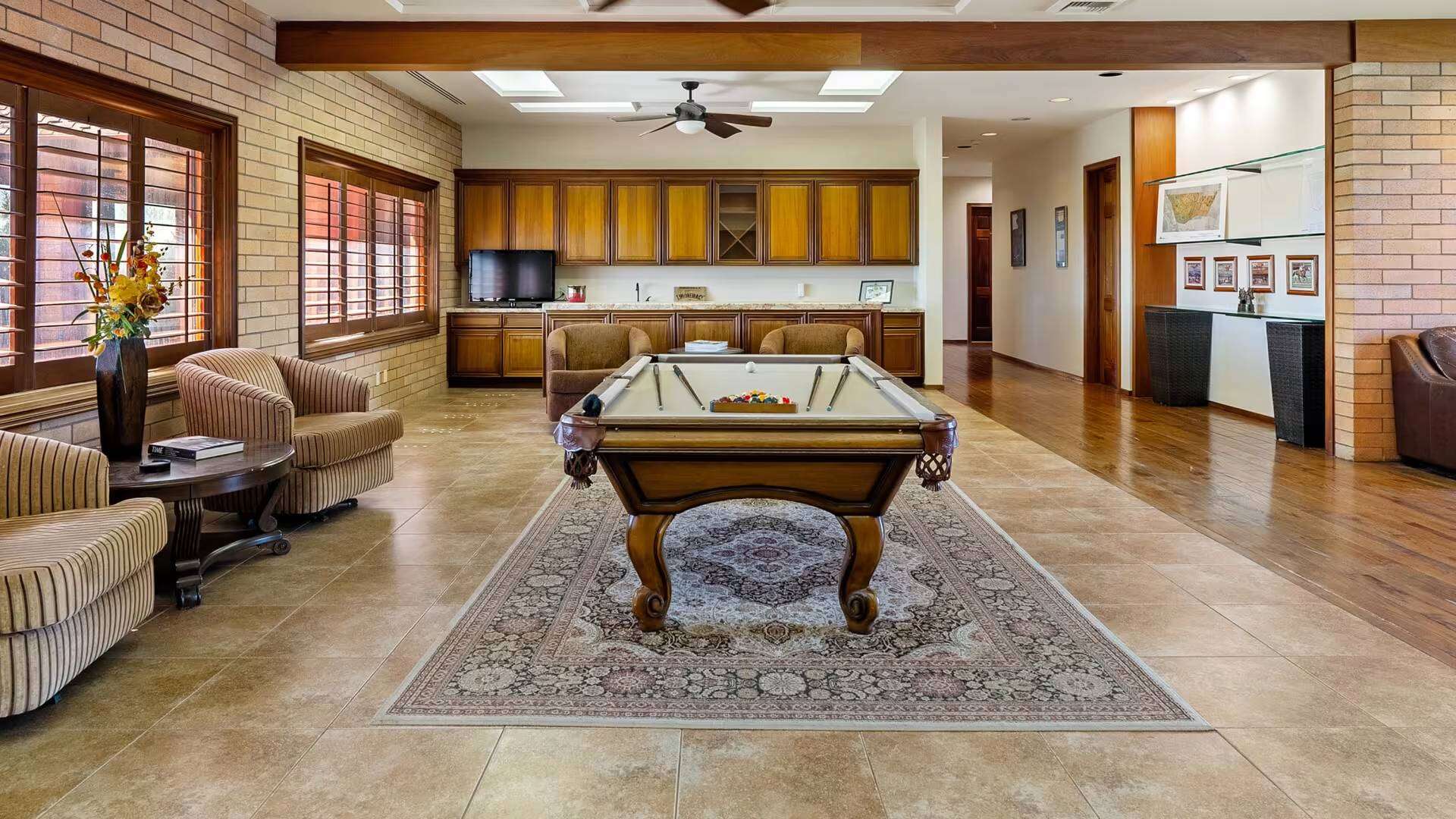 Windfall Farms features a 10,000-square-foot main house and two manager’s residences.