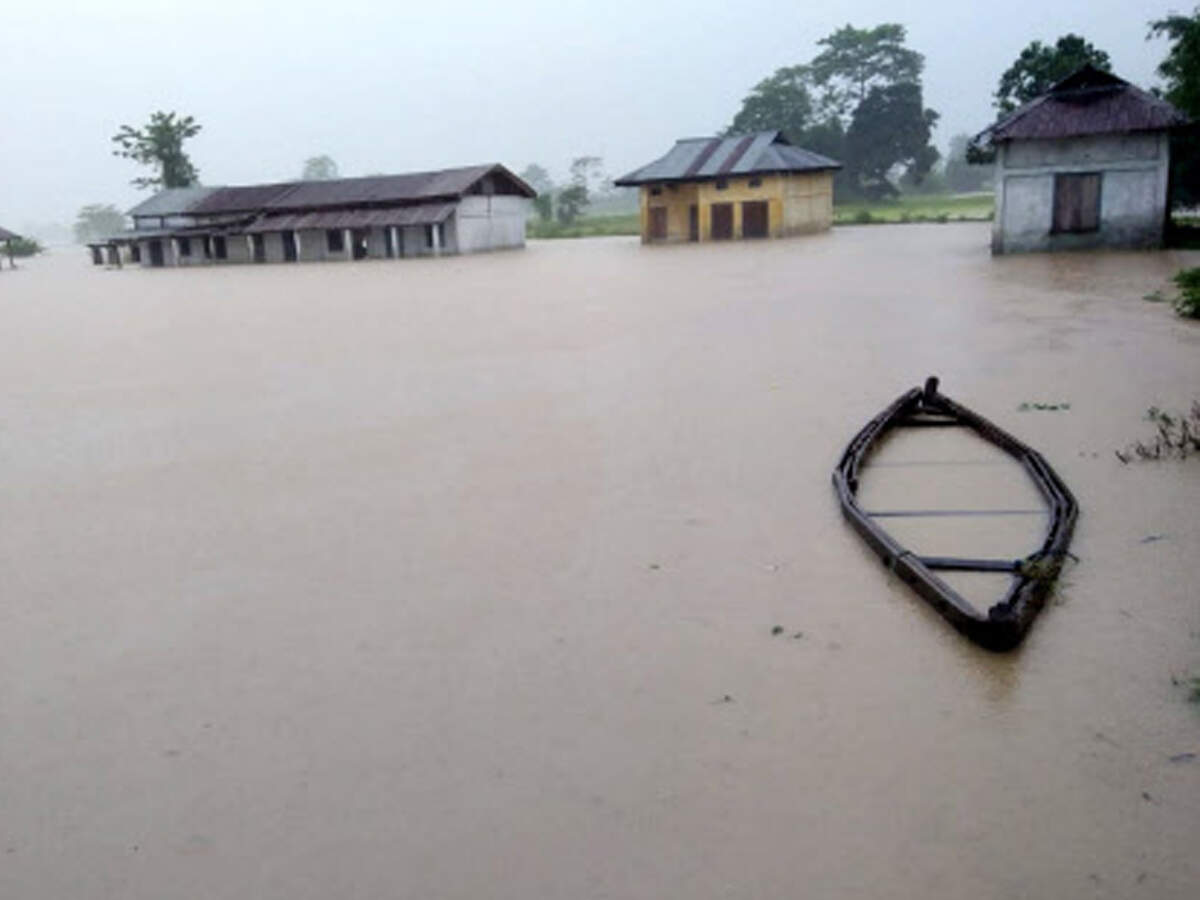 Six Lakh More Hit By Assam Floods In A Day Toll Rises To 7 Guwahati News Times Of India 0871