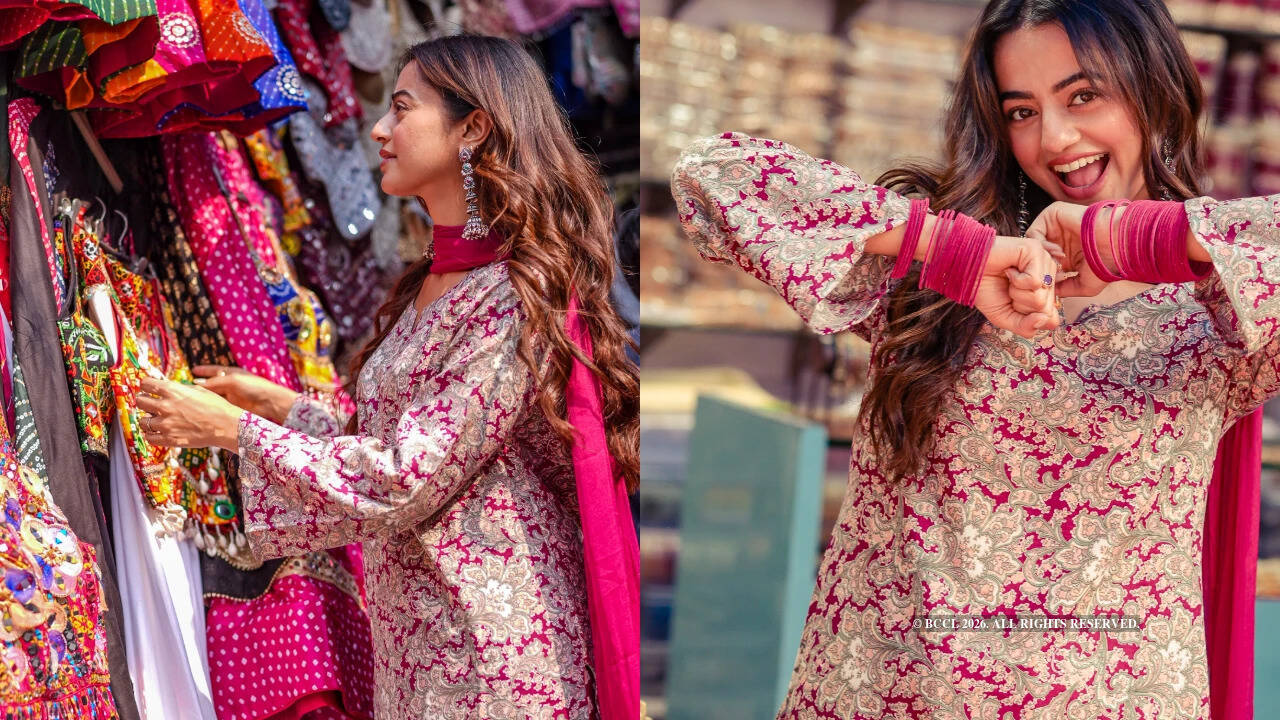 As we strolled through Lajpat Nagar market with her, she spoke about her love for garba and raas