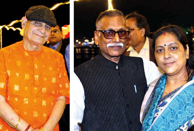 (L) Ram Maheshwari (R) Ram Mohan and Shikha (BCCL/ Arvind Kumar)