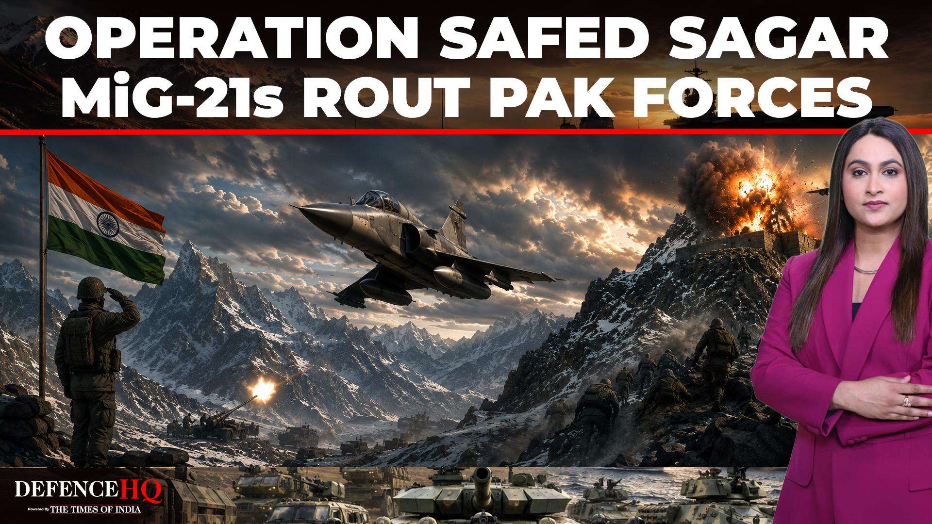 Operation Safed Sagar: How the IAF Won the Highest Air War with Pakistan in History