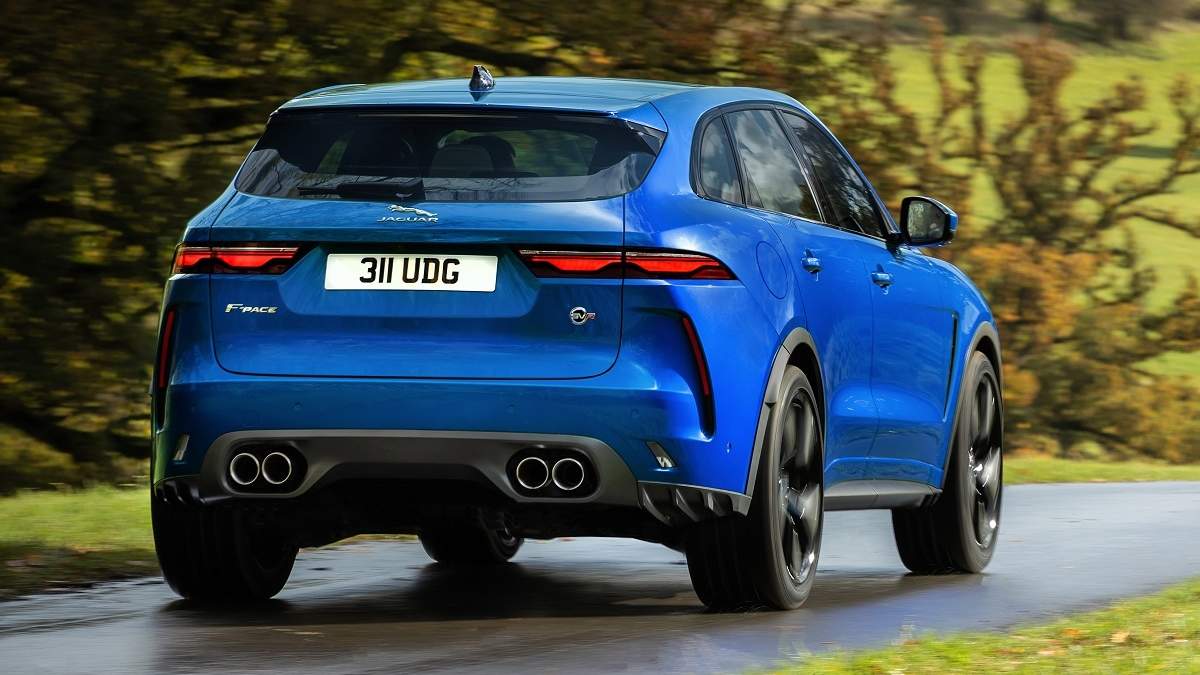 Jaguar F Pace Svr Launch 21 Jaguar F Pace Svr Boasts Enhanced Engine And Re Tuned Performance Dynamics Times Of India