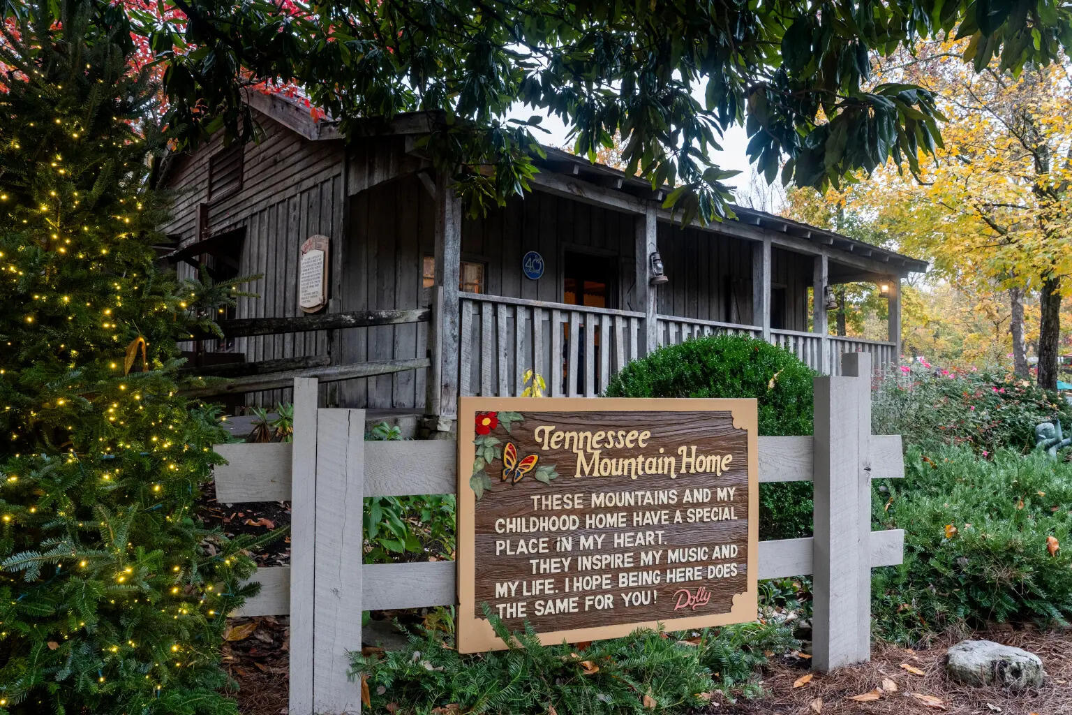 Dolly Parton’s humble childhood home found a second life at Dollywood.