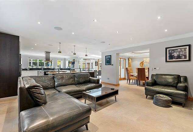 Ricky Hatton’s mansion featured a heated indoor pool, jacuzzi, private gym and cinema room.
