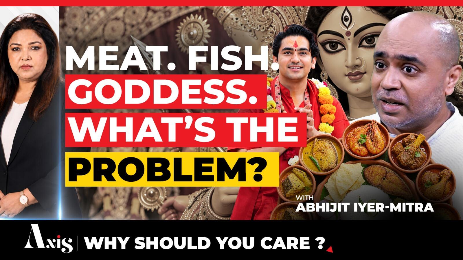'Don't Tell Hindus How To Worship': Abhijit Iyer Mitra Shuts Down Vegetarian Call For Durga Puja