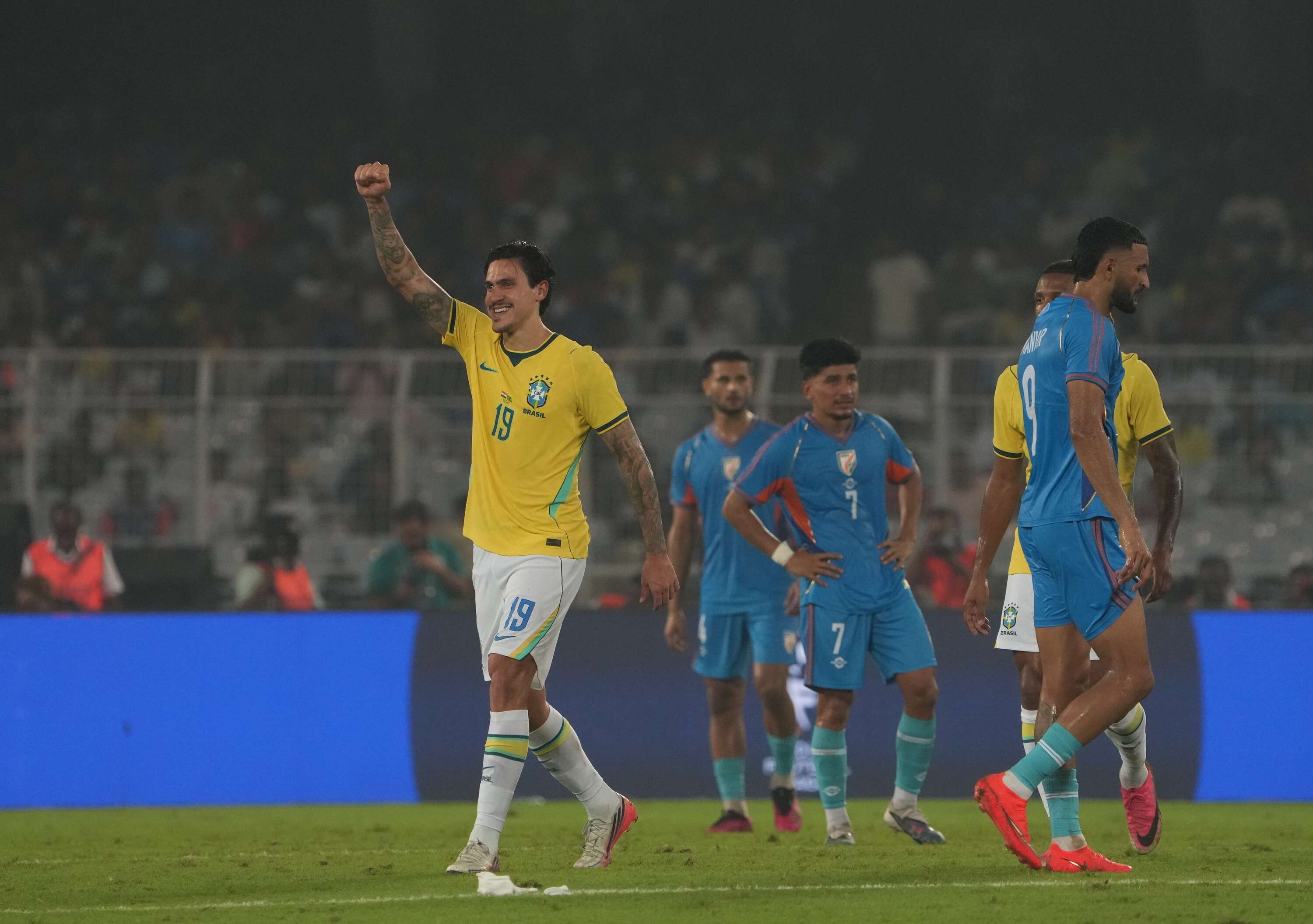 India Vs Brazil friendly match