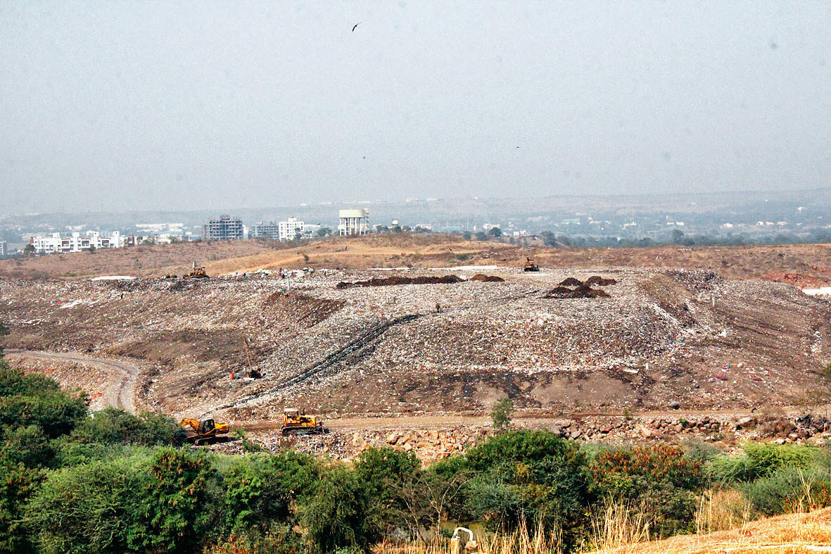 Pimpri-Chinchwad: More waste, less space in Pimpri-Chinchwad depot