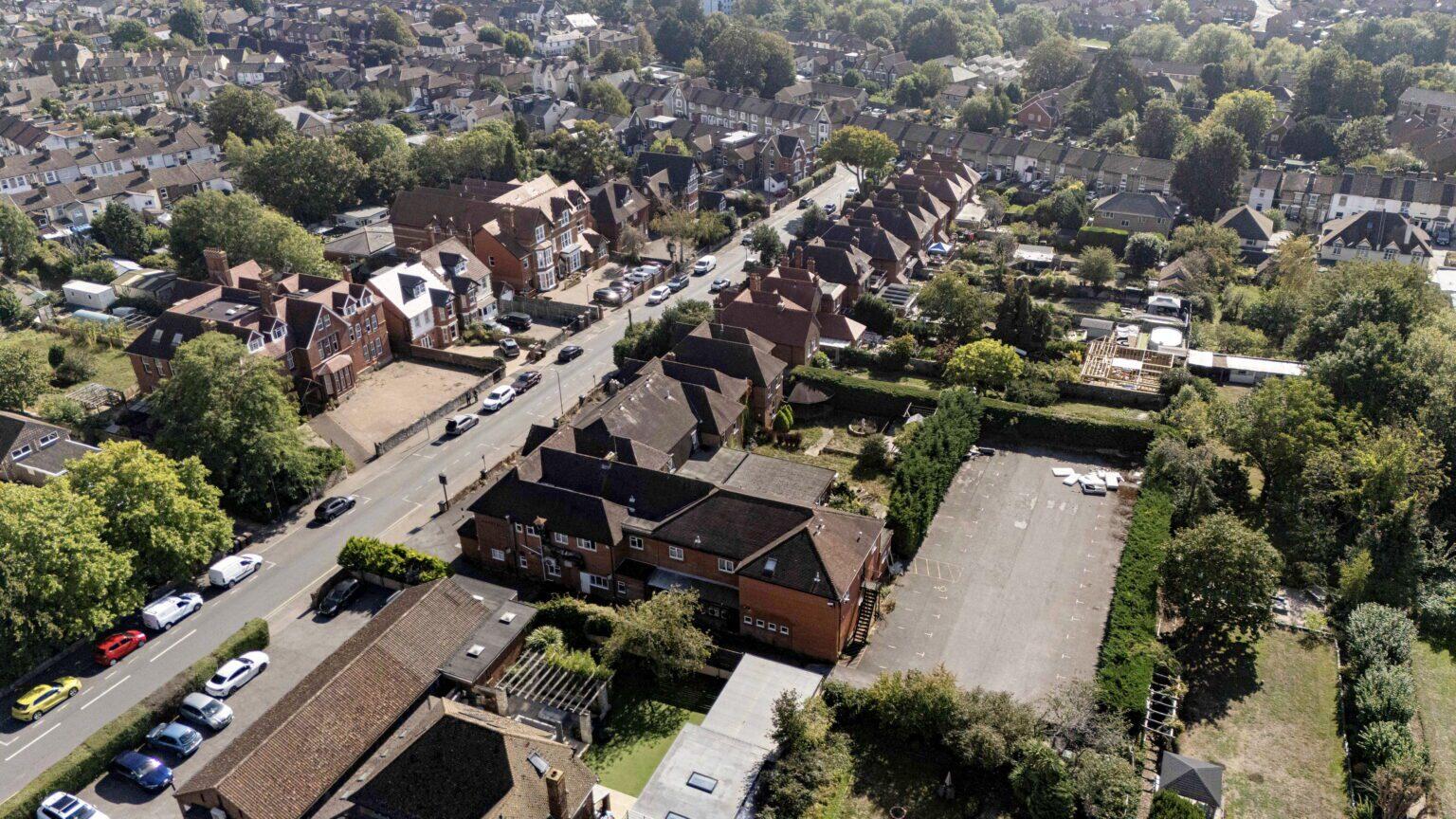 The former Grange Moor Hotel is at the centre of a proposed 42-unit co-living development.