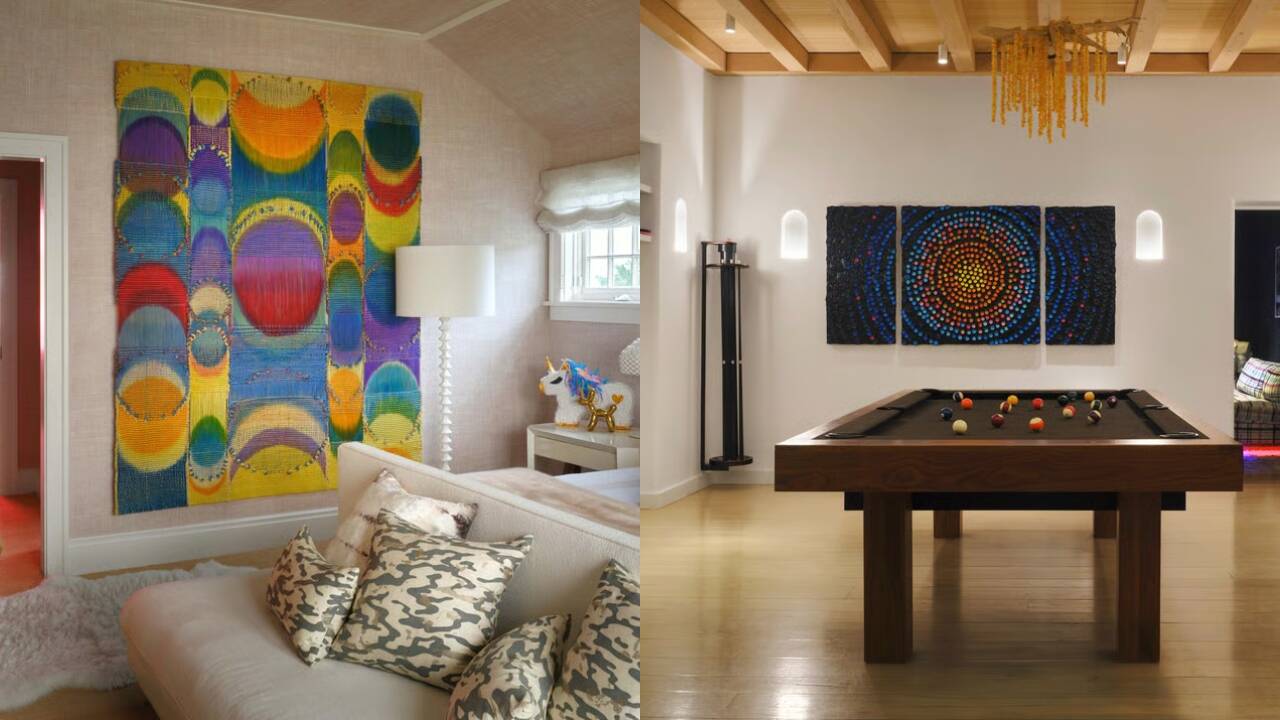 Hamptons Covert Dune Cottage living area and entertaining space