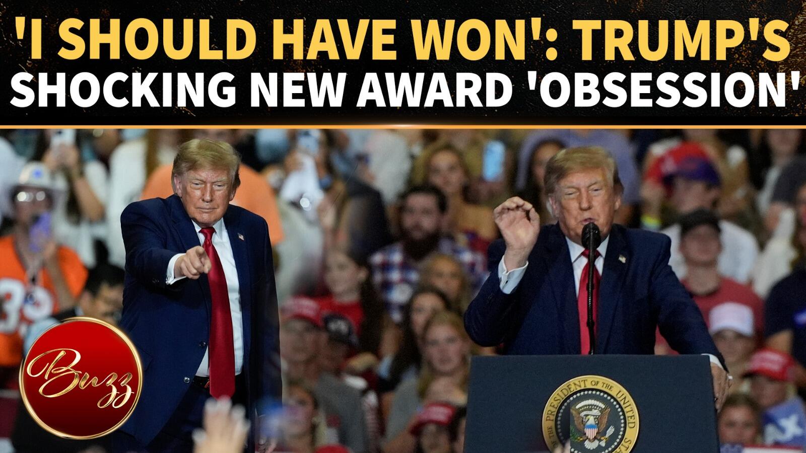 Trump's New Award Obsession? POTUS Ripped Online After Nobel Snub Rant: ‘BRAIN GONE’