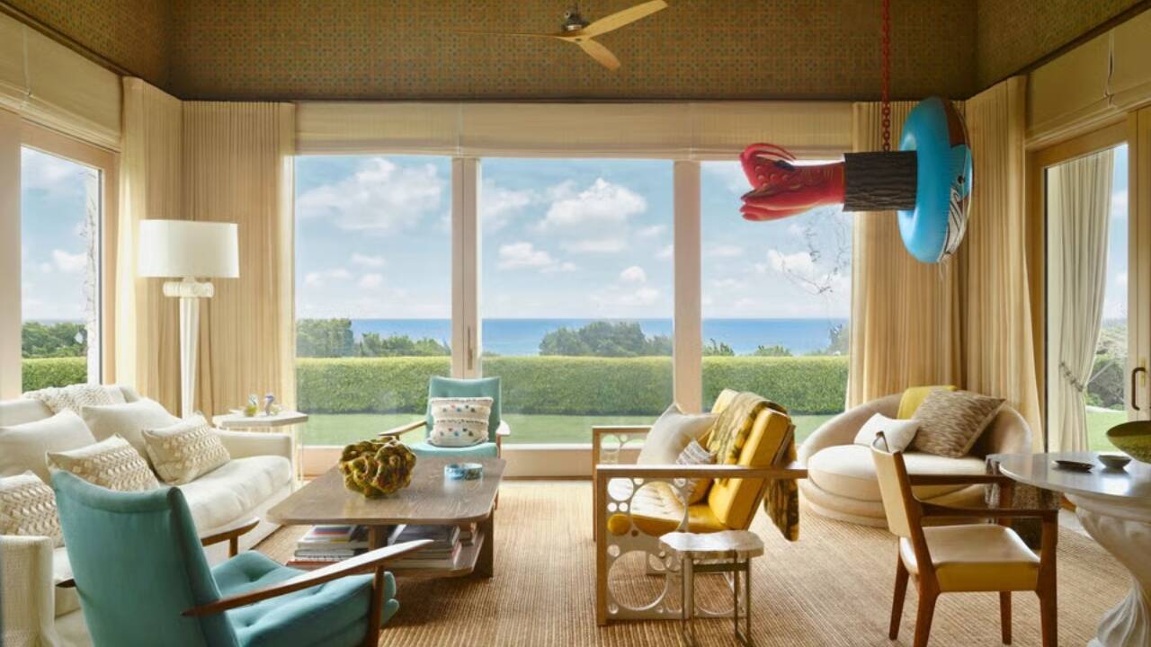 Hamptons Covert The Dune Cottage living space
