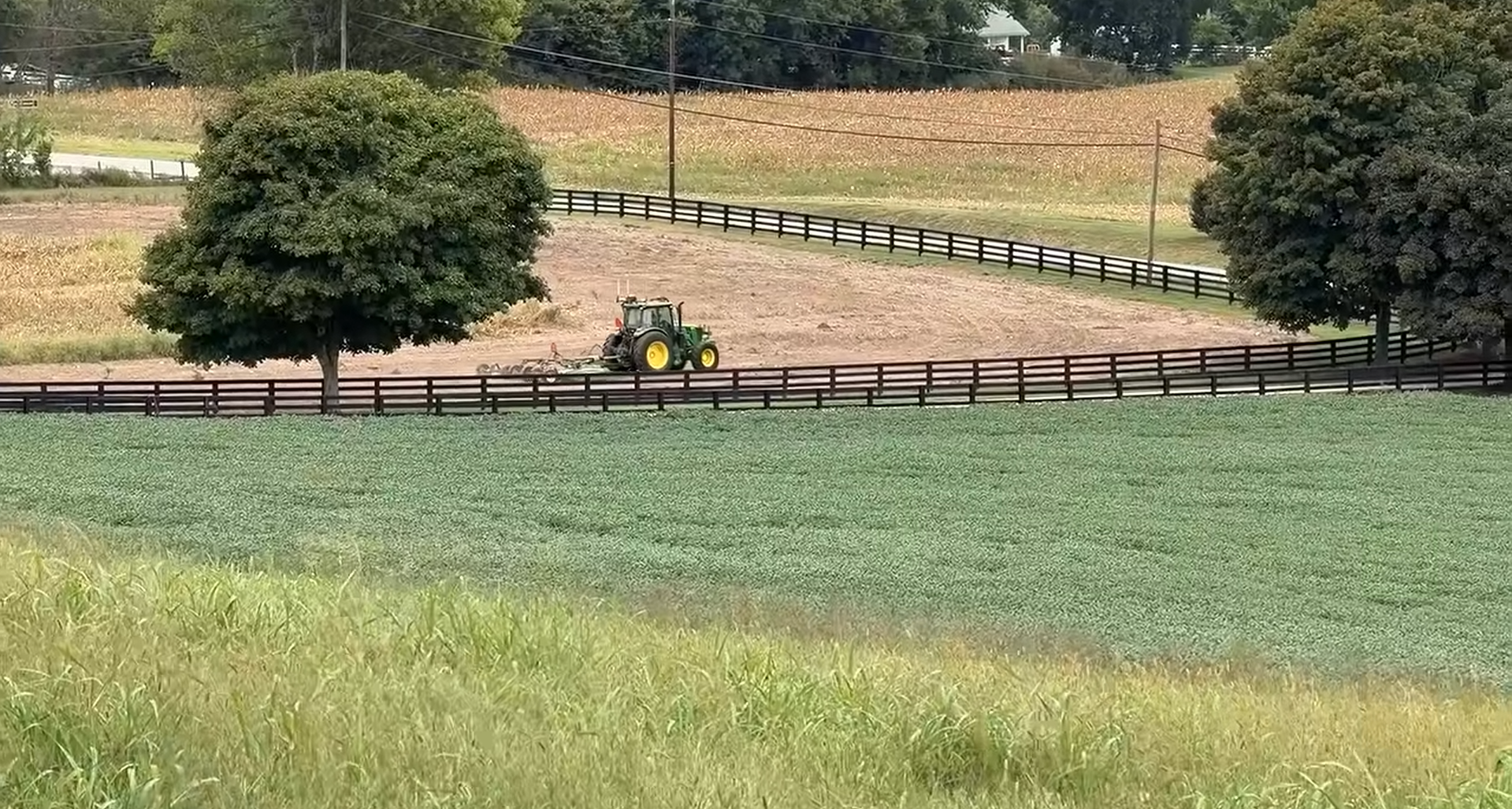 Three years of drought have reduced crop yields on the Pottinger family farm.