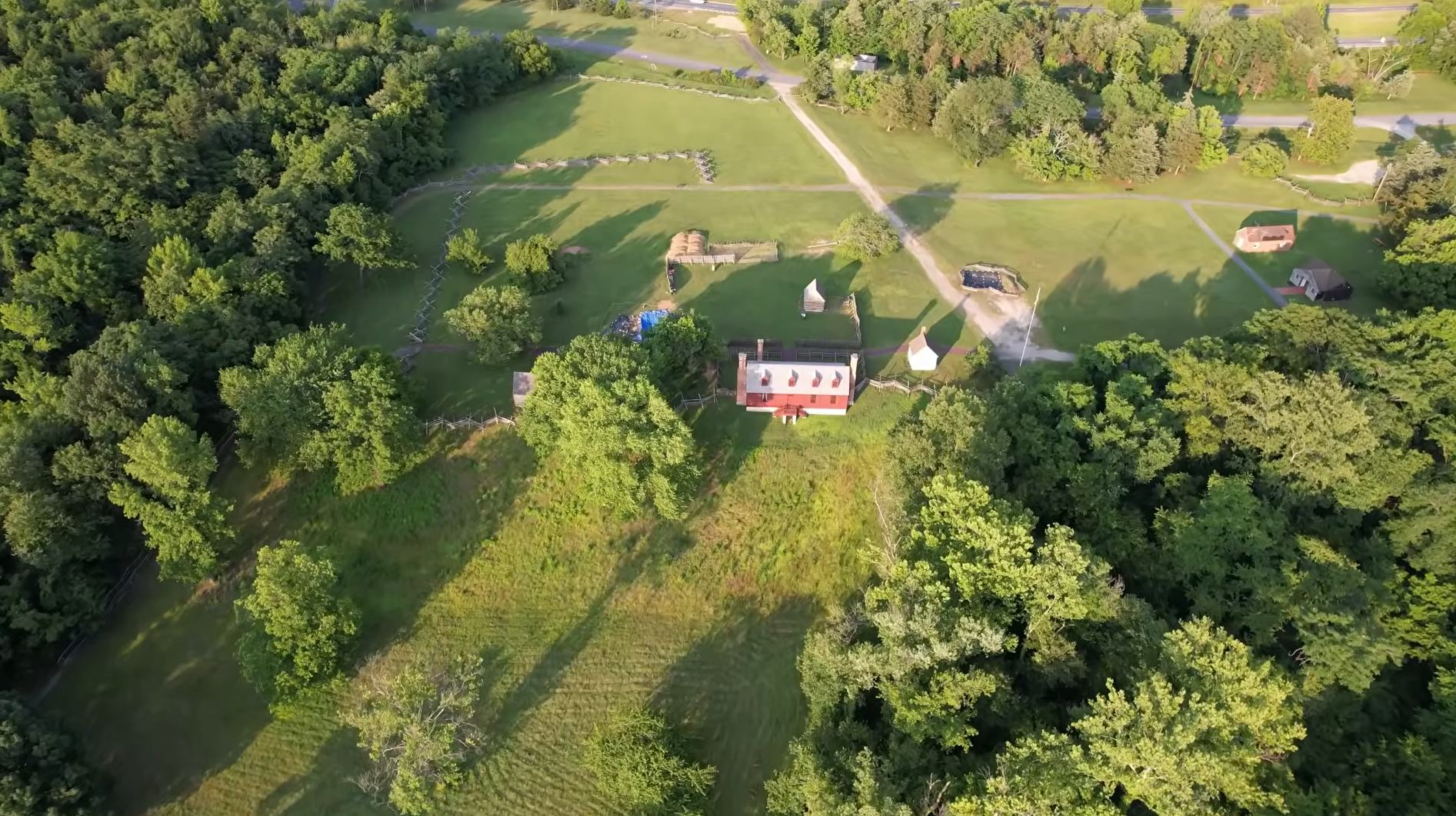 Archaeologists discovered the foundation of Washington’s childhood home in 2008, and a replica opened to visitors in 2018.