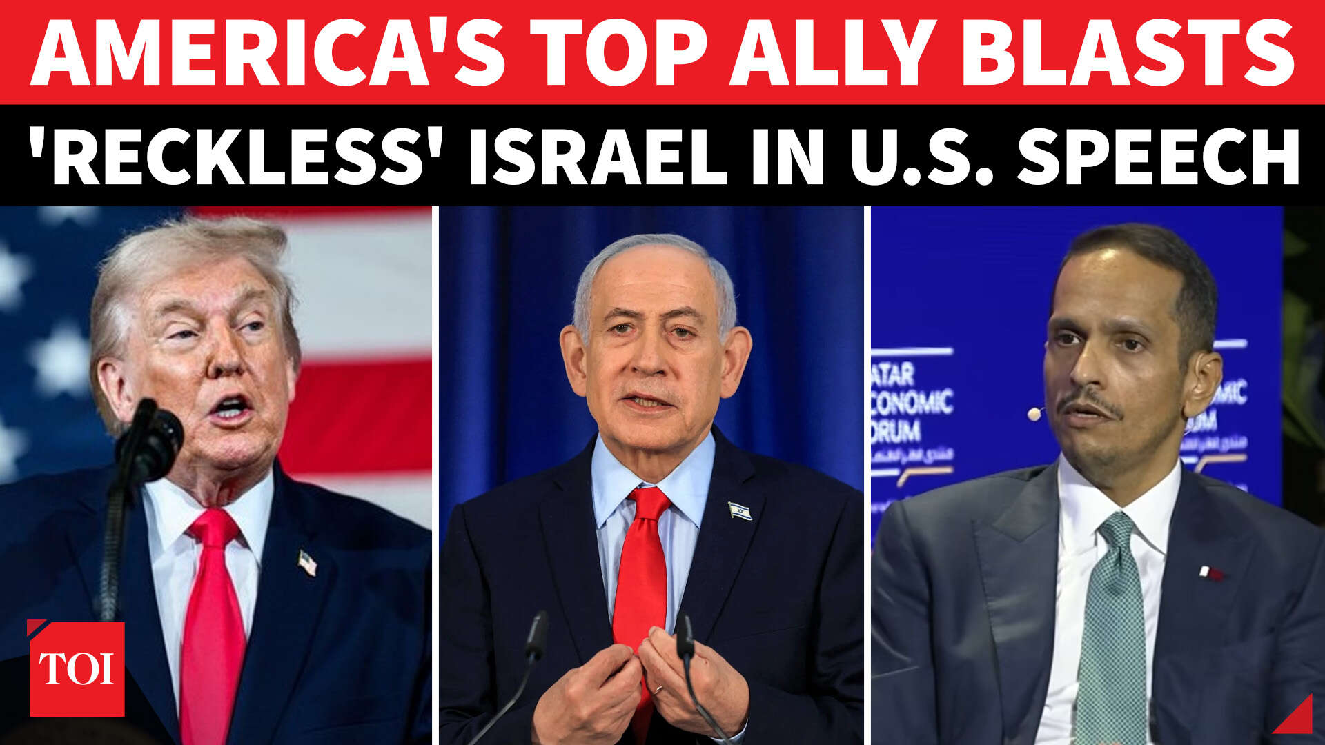 FIERY SPEECH: America's Top Ally TEARS APART Israel On US Soil Over 'Gaza Genocide' | 'Reckless...'