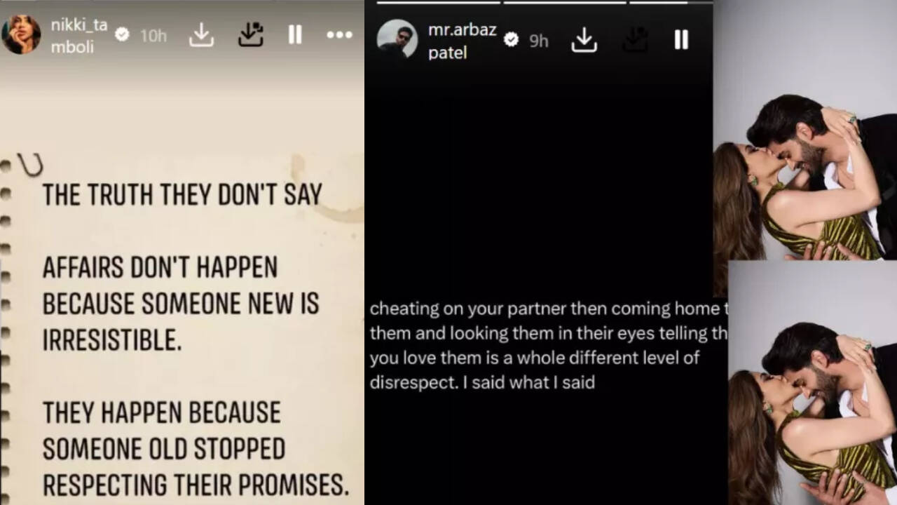 arbaz nikki breakup