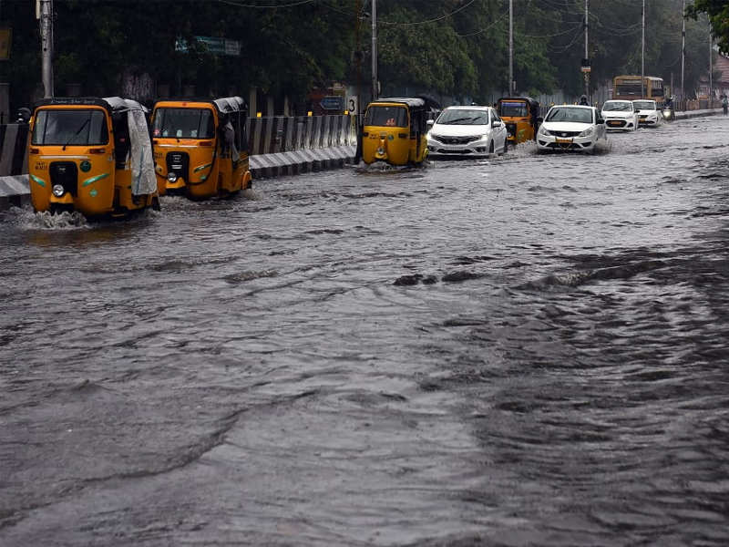 In Pics: Heavy Rains Cause Waterlogging In Chennai | Chennai News ...