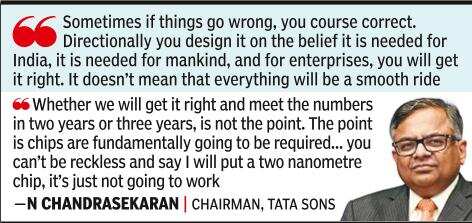 Business need investments in chips, says N Chandrasekaran 3 What N Chandrasekaran said