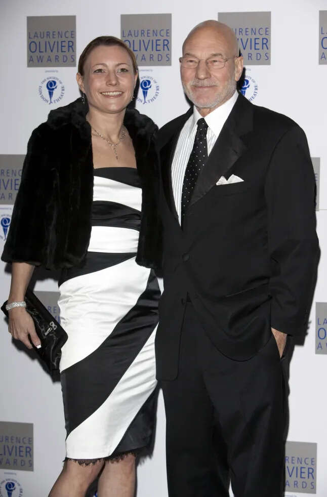 Patrick Stewart shared two children, Daniel and Sophie, with his first wife, Sheila Falconer.