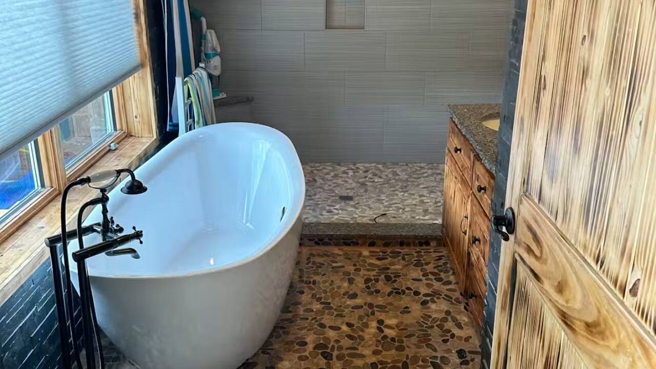 The bath