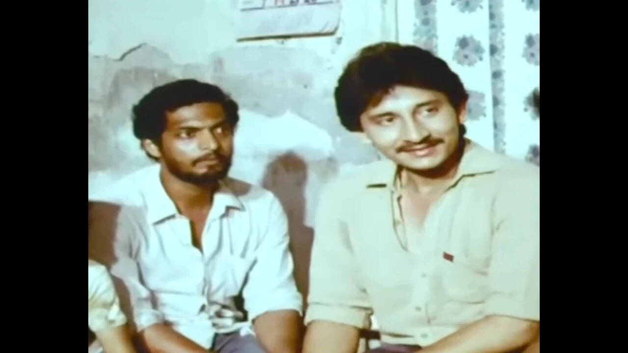 Nana Patekar and Arjun Chakraborty in N Chandra's 'Ankush'