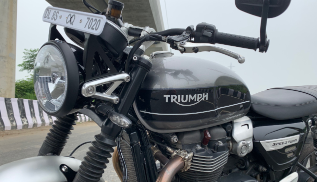 triumph speed twin tank pad