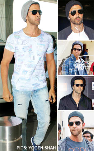 Hrithik Roshan's hat-ke style statement