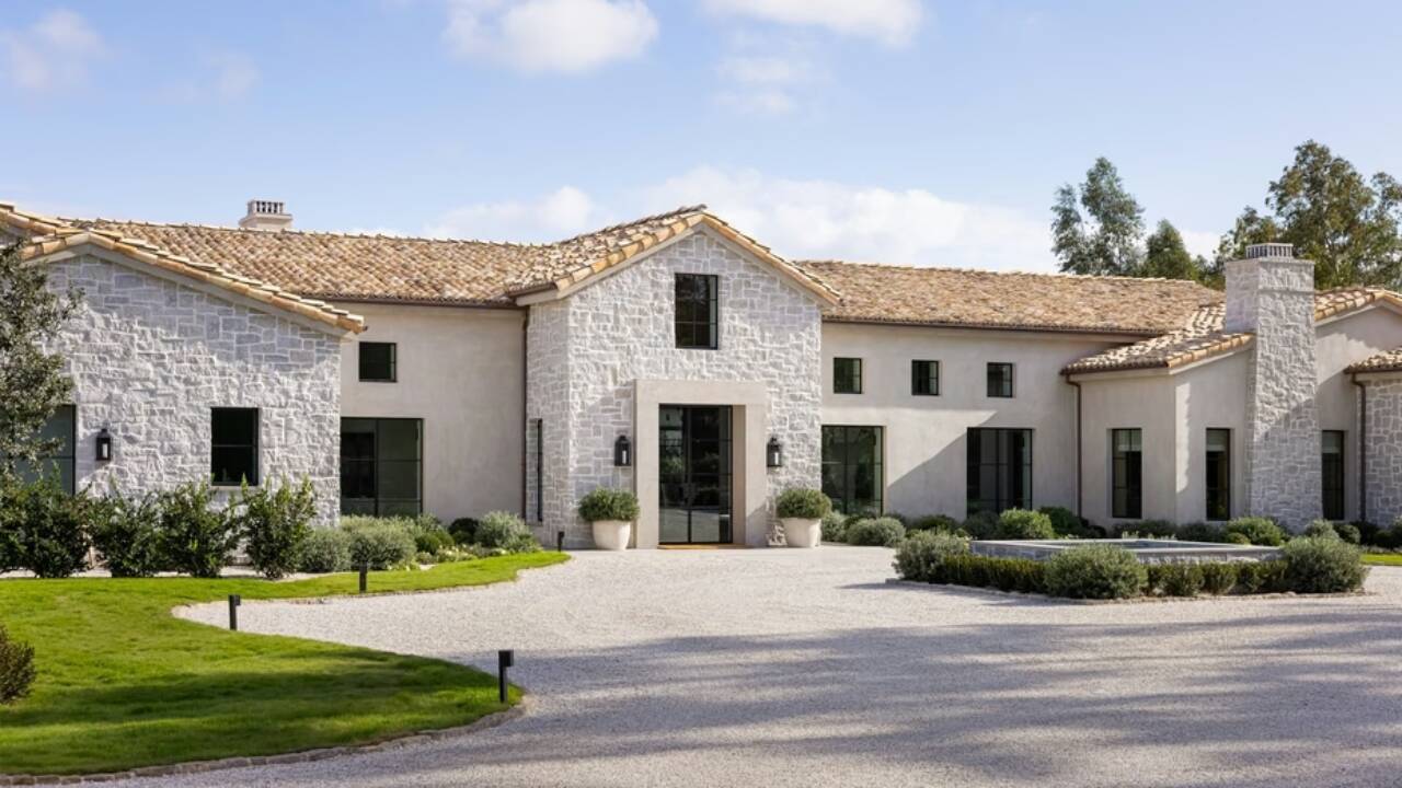 California mansion looks centuries old, but it was built from scratch