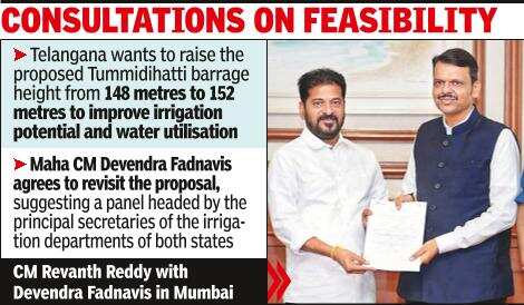 Maha to study impact of T govt’s Tummidihatti height request