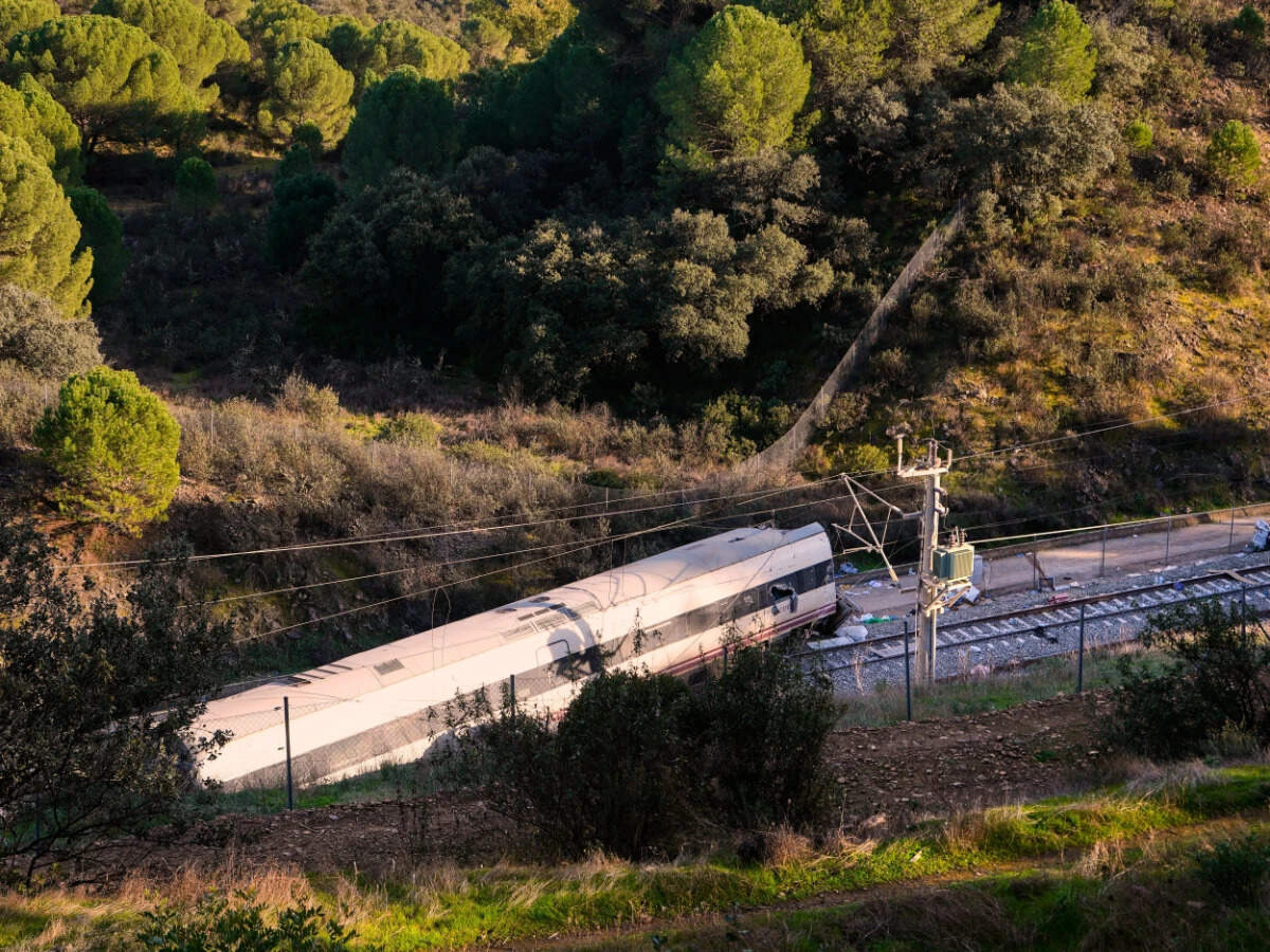 Two high-speed trains collide in Spain, rail operator says