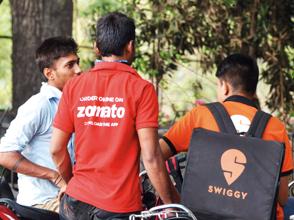 Slowdown worries hit food delivery partners of platforms like Zomato ...