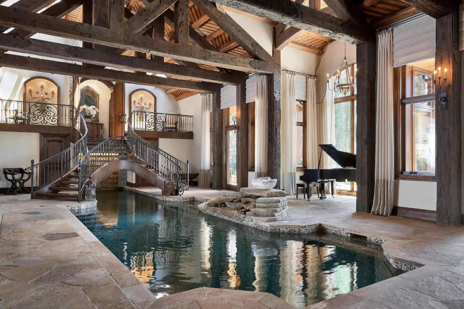 The 12,172-square-foot estate was previously listed for $5 million in 1995.