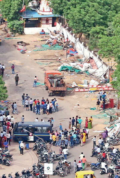 Ahmedabad: Law Garden Khau Galli no more