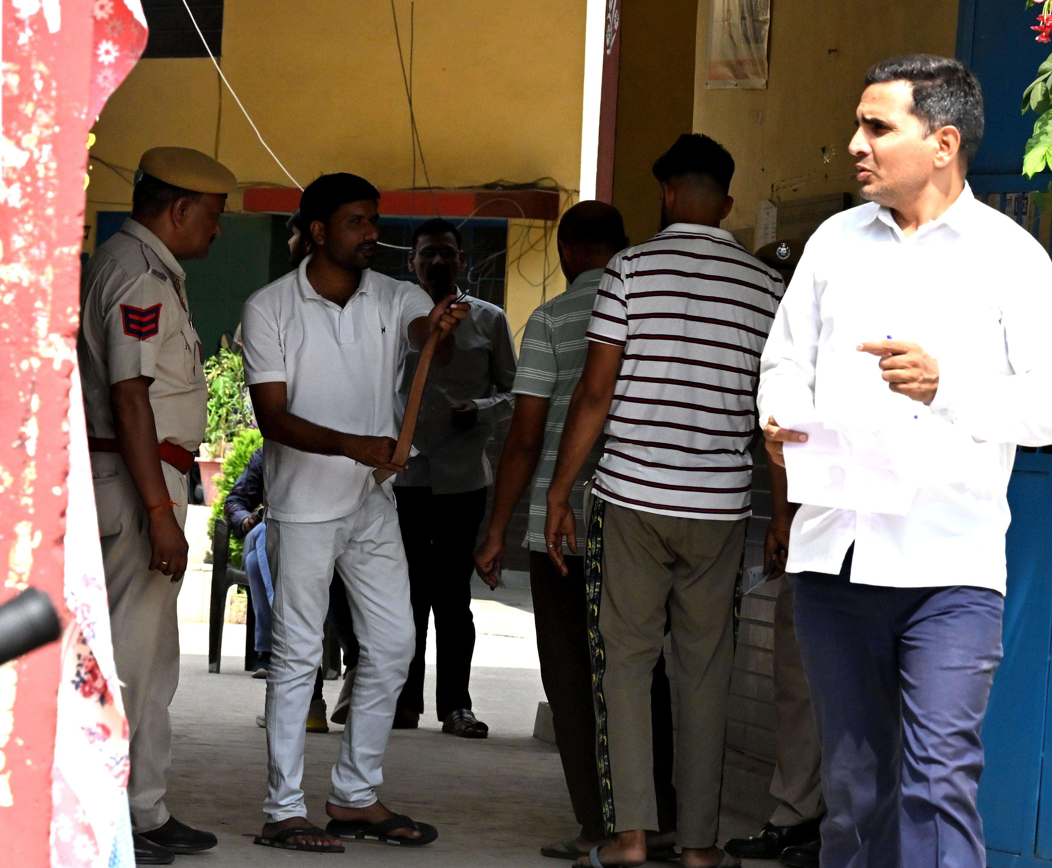 RPSC successfully conducts re-test of SI-2021 exam (9).JPG