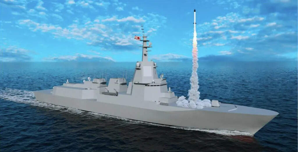 A rendering of what the finished ASEV is currently expected to look like. Japanese ministry of defense