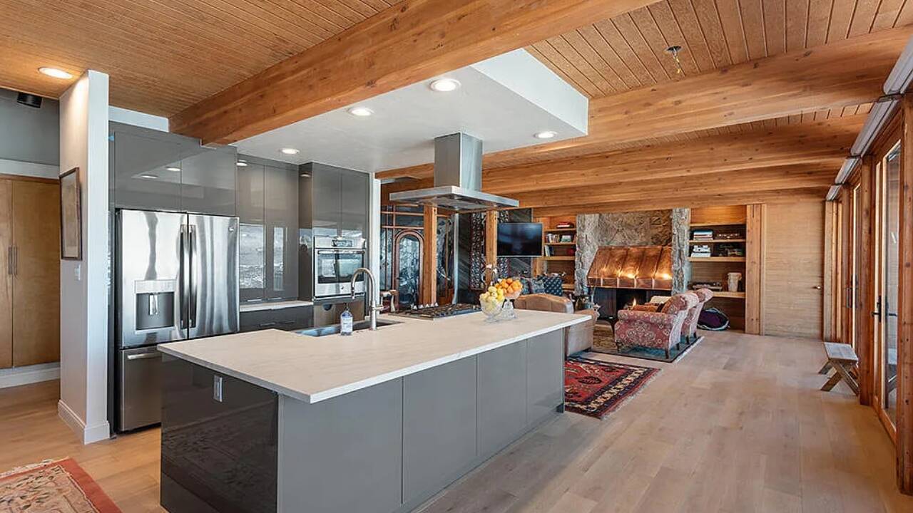 The new kitchen