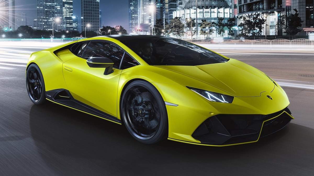 Lamborghini Huracan Evo 2021 Lamborghini Huracan Evo To Look Vibrant And Brighter Inside Out Times Of India