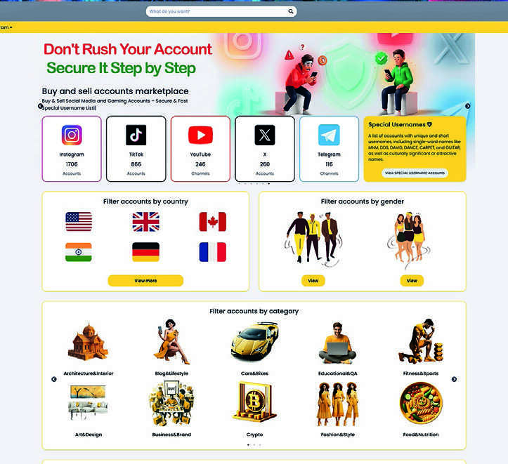 Sales site