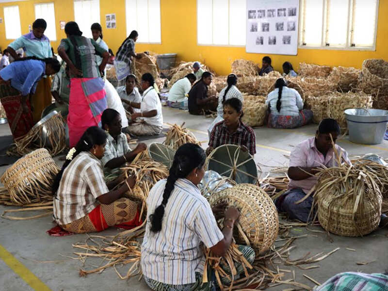 Many artisans in the remote areas have benefitted from this spokes-and-hub model