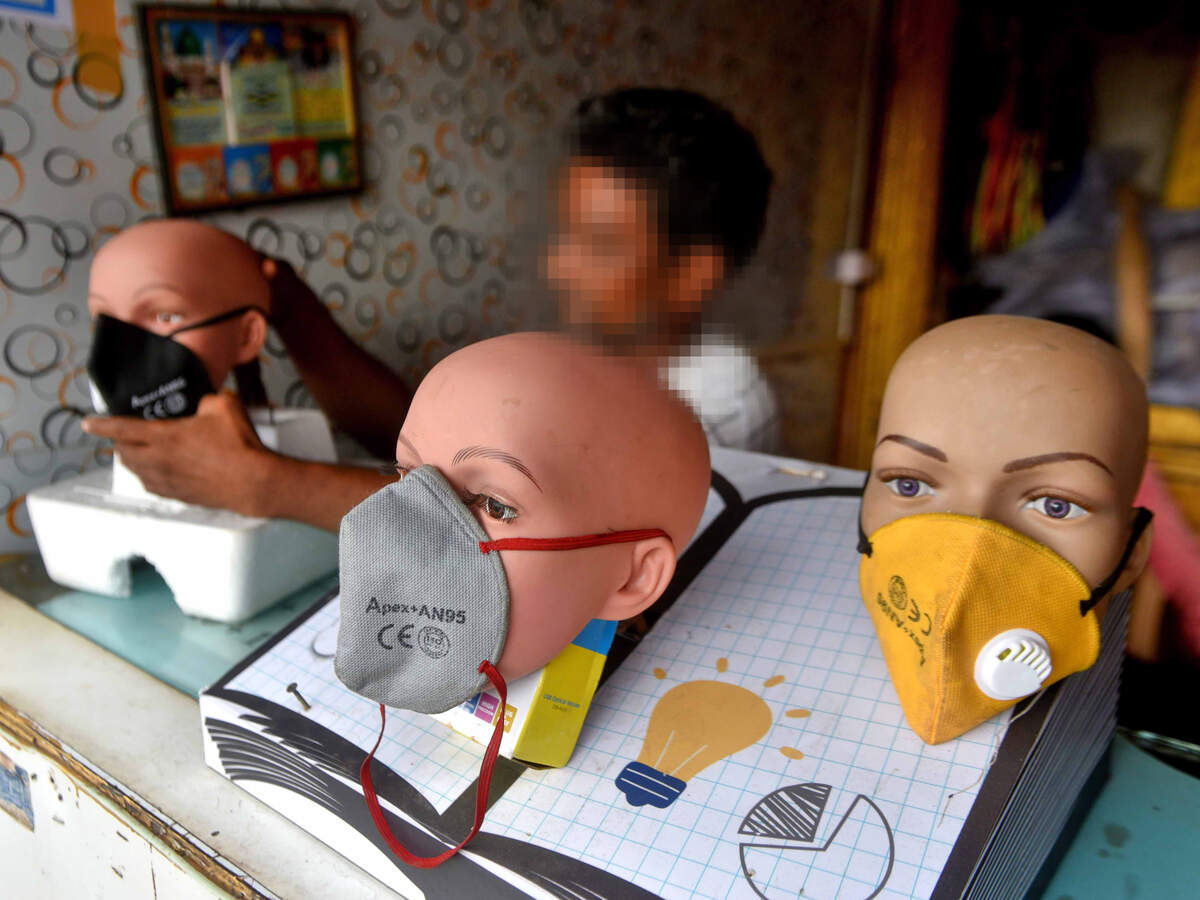 What two divisions of fire department paid for N95 masks: East: Rs 114 South: Rs 280 - Vimarsana News
